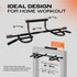 Yes4All Heavy Duty Pull Up Bar for Doorway, Solid Multi-Grip Bar for Home Gym/Doorway Pull Up