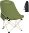 Whitsunday Camping Chair,Compact Backpacking Outdoor Chair,High Back Portable Folding Moon Chair for
