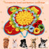 Yummy 2 1 Sam Snuffle Mat for Small and Medium Dogs, in Portable Interactive Nose Smell Training Sniffing Pad