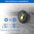 Dog Doorbell, Waterproof Touch Button Dog Bell for Training, Doggie Door Bell for Puppy Training Sliding Door/Go Outside