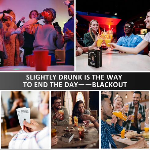 FZMIT 106 Drinking Card Games for Adults Party- Hilarious Challenges, Quizzes & Dares Cards for Adults | Perfect