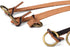 TOURBON Dove Hunting Gear Leather Carrier Duck Strap, Waterfowl Belt with 12 Drops