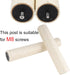 Dimaka Cat Scratching Post Replacement Pole - Cardboard and Sisal, 13.4in, 34cm