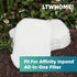 LTWHOME Polymer Wool Pads for Blagdon Inpond All-in-One 300 600 900 Filter (Pack of 12)