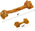 Ultra Chewy Turkey Tendon Knotted Bones for Dogs - Premium All-Natural Dog Chew Treat, 1 Pack, 8 Inches