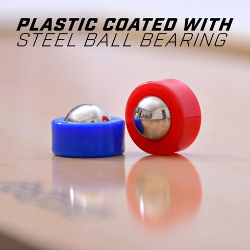 GoSports Mini Shuffle Board Replacement Set of 8 Rollers