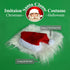 Funny Pet Reindeer Moose Costumes for Dog, Cute Furry Pet Wig for Halloween Christmas, Pet Clothing Accessories (Santa