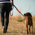 Funny Dog Leash Sleeve - Stay Back Please Maintain 6 Ft Leash Wrap with Hanging ID Patch