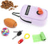 COOWONE Small Treat Pouch Dog Treat Bag with Dog Bags Dispenser Dog Waste Bag Dispenser for Leash Portable Walking Bags Poop Bag Holder Hand Free Dog Treat Bag Purple