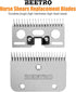 19 21 BEETRO and Teeth Horse Shears Replacement Blades, Professional Stainless Steel Clipper Blades for Horse Equine