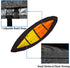 Kayak Cover, 420D Waterproof UV Protection Dustproof Covers for Canoe, Fishing Boat, Fit 10-15 FT (Black, M(10-11.6 FT))