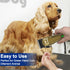 Dog Grooming Clippers Kit - Low Noise Heavy Thick Hair Coats Shaver Clippers, Professional Rechargeable Cordless