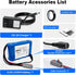 BENKIA 12.8V 6000mAH Pack 12V 12Volt (4S1P) Rechargeable Li-ion Battery, Bare Leads Wire Replacement Lithium Battery
