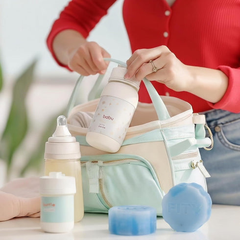 6 Pack Pack 16oz FITY Freeze The - A Space Saving Freezable Ice use w/Lunch Boxes, Diaper Bags, Sore Muscles, can