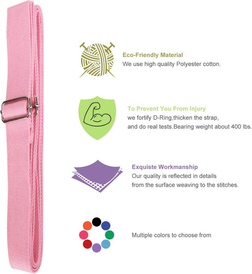 UBING Leg Stretcher, Over The Door Flexibility Trainer, Stretch Strap for Dance, Ballet, Cheer, Gymnastics, Taekwondo