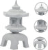 Micro Landscape Decoration Fish Tank Ornaments, Miniature Asian Decorations, Chinese Temple Statue, Zen Garden