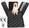 Simple Deluxe Dog Car Seat Cover for Back Seat, Waterproof Hammock with 3 Pockets, Scratchproof & Nonslip Pet Protector