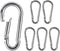 shiguan 3.1 Inch M8 Stainless Steel Spring Snap Hook, Holds to 396lb/180kg (Max)