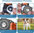 Airtag Dog Collar, Waterproof Holder, Luminous Reflective, Comfortable Padded Adjustable for Small Medium Large Dogs,