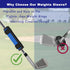 Golf Swing Weights - Stripe Golf Club Weight for Practice, Training and Warm Up Accessory Equipment Tool