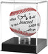 Inscool Acrylic Baseball Display Case, UV Protected Clear Display Cube, Memorabilia Baseball Case
