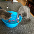 TeDDinke Swimming (6) Fish Toy for Cats,Glowing Waterproof Cat Water Toy with Adjustable Speed and Realistic