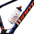 Plastic Bicycle Bottle Cages, Bike Bottle Holder with Cage Mounting Base (White)