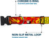 Buckle-Down Plastic Clip Collar, The Flash BOOM-KABOOM!, 1" Wide, Fits 15-26" Neck, Large