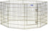 MidWest Homes for Pets Foldable Metal Dog Exercise Pen, 24'W x 36'H, Gold Zinc with Door