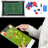 Football Coaching Board Soccer Training Whiteboard Aluminum Alloy Dry Erase Marker Board for Coaches with Magnetic