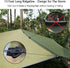 Hammock Rain Fly Tent Tarp, 32ft Long Ridgeline, 9.8x9.5ft Waterproof 210D Oxford with Guy Lines