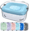 3L Dog Water Bowl No Spill, 101oz Large Spill Proof Dispenser, Anti Splash Slow Drinking Bowl for Dogs