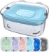 3L Dog Water Bowl No Spill, 101oz Large Spill Proof Dispenser, Anti Splash Slow Drinking Bowl for Dogs