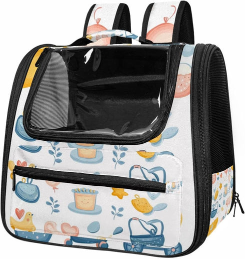 Baby Shower (2) Pet Carrier Soft Sided Carrier for Small Medium Cats