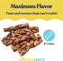 hotspot pets All-Natural Braided Beef Gullet Sticks (5 Pack), Grass-Fed 6'' Jerky Treats for Joint Health