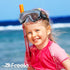 Freela Kids Snorkel Mask for Ages 6-14, No Leak Anti Fog Goggles with Nose Cover for Swimming
