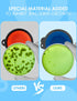 Aonkey Collapsible Dog Bowls with Bottle Carrier, 2 Pack Travel Water Bowl, Upgraded Carabiner, Foldable Silicone for