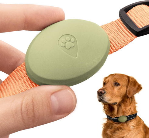 Airtag Holder for Dog Collar, Waterproof Durable Protective Case for Airtag Tracker, Fits All Pet Collars