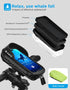 Whale Fall 360° Rotatable Bike Phone Holder, Waterproof Bike Phone Mount for Handlebar Bag, Accessories for Phones