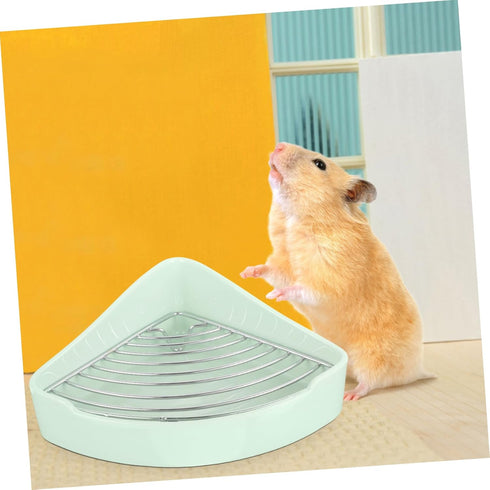 YARNOW Ceramic Rabbit Potty - Corner Litter Box for Small Pets
