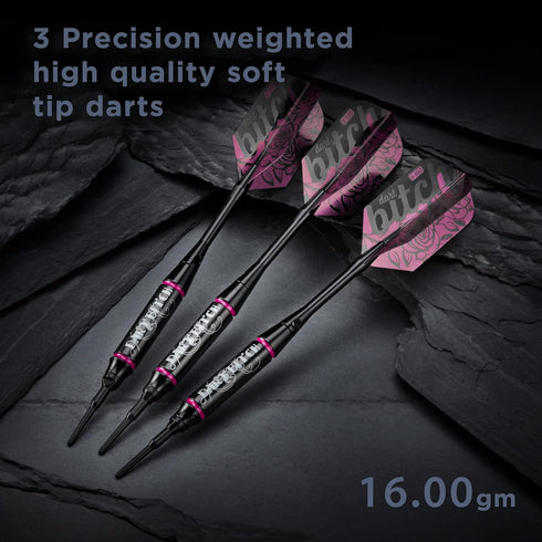 Viper Vanity Soft Tip Darts with Storage/Travel Case, 16 Grams