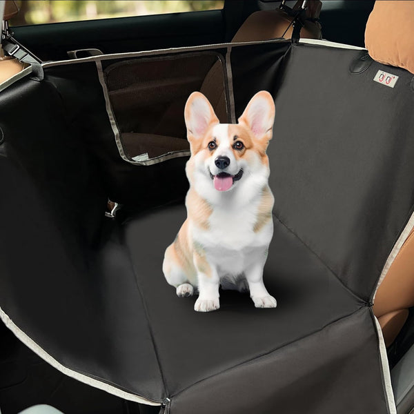 njnj Dog Car Seat Cover for Back Seat - Waterproof Dog Half