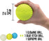 Chew King Glowing Fetch Ball, 3" Dog Ball Toys Combo