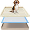 Dog Pee Pad Holder for Small and Medium Dogs, Two-Layer Mesh Dog