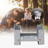 Portable Solid Fuel Stove, Folding Alcohol Stove for Camping, Lightweight Small Heat Stove for Outdoor Cooking