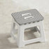 Plastic Mini Stool for Home Folding Portable Sitting Stool Thickened Small Short Stools for Living Room Bathroom Shoe