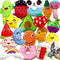 Jalousie 18 Pack Dog Squeaky Toys - Cute Stuffed Pet Plush Puppy Chew for Small Medium Pets - Bulk