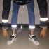 High Visibility Reflective Night Running Bands, Elastic Strap Wristbands for Cycling, Walking, Running