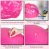 Jerify 3 Pcs Inflatable Yoga Ball for Pregnancy and Pilates with Pump and Plug for Fitness Stability Balance
