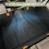 400lbs, Hammock Dog Car Seat Cover for Back Seat, Hard Bottom Back Seat Extender Supports Waterproof Rear Seat Pet